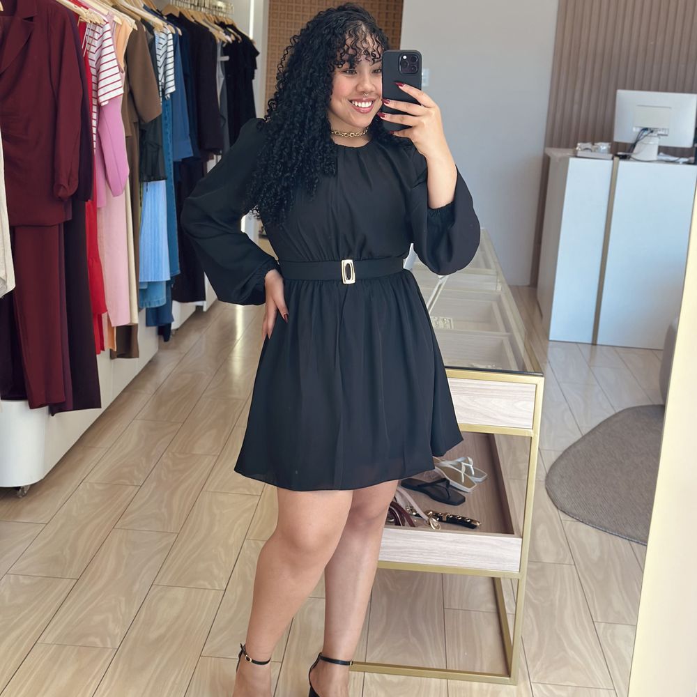 Vestido Irene Preto
