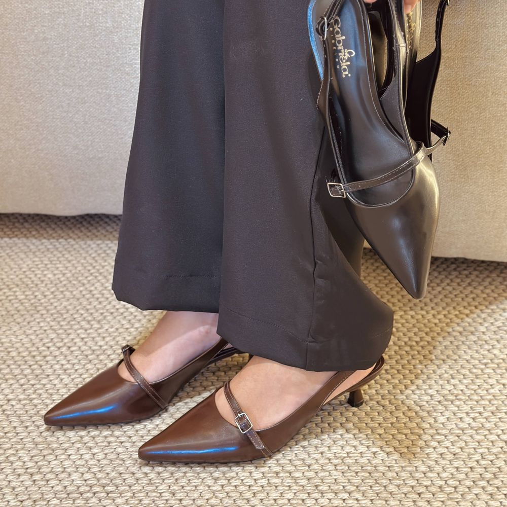 Scarpin Maria Fernanda Marrom