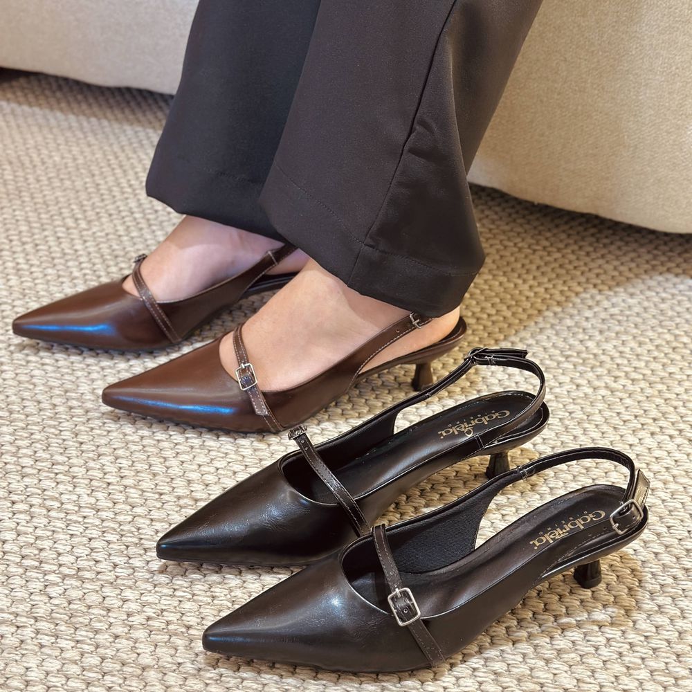 Scarpin Maria Fernanda Marrom