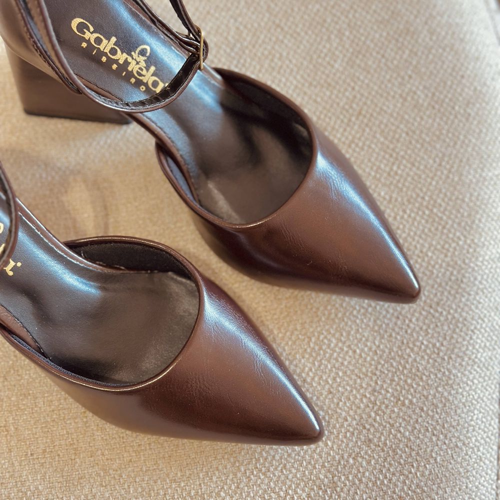 Scarpin Moana Marrom