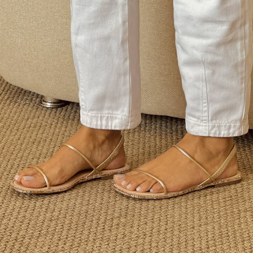 Sandalia Helena Dourado