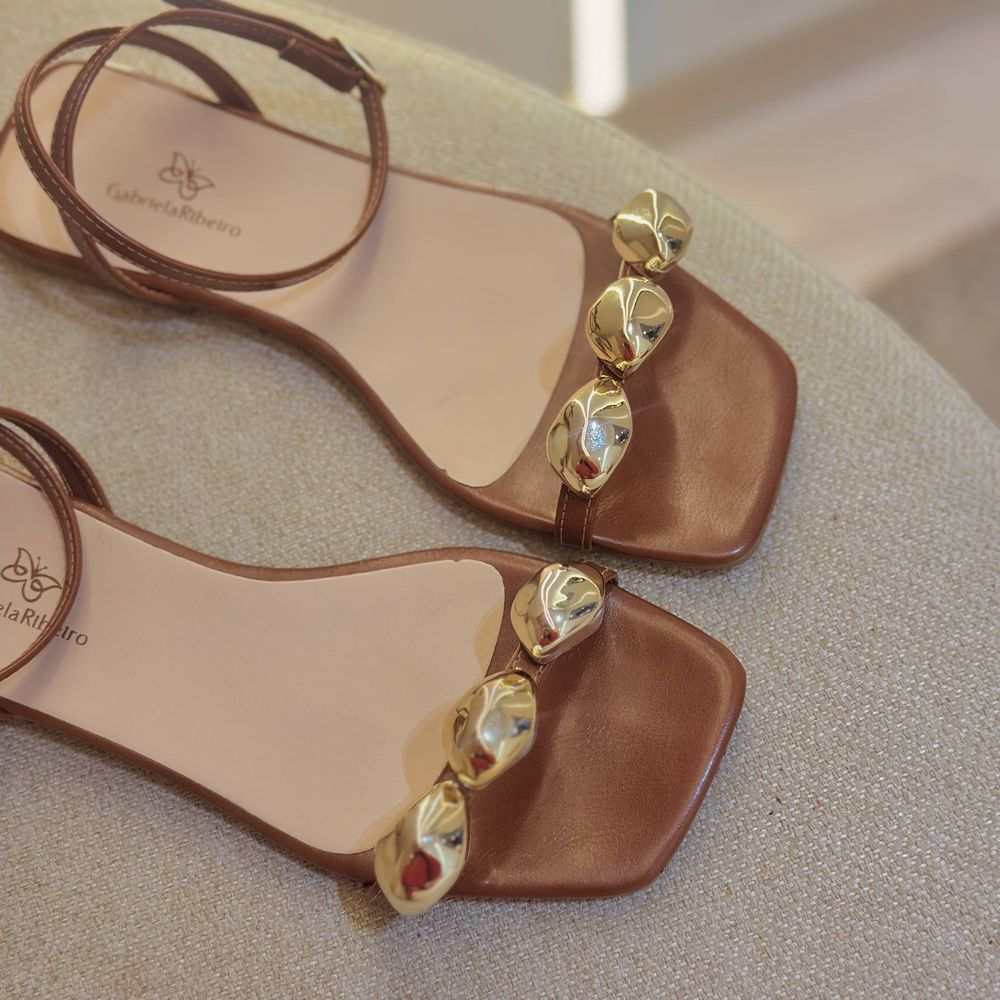 Sandália Lila Caramelo