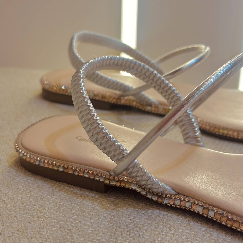 Sandalia Helena Prata