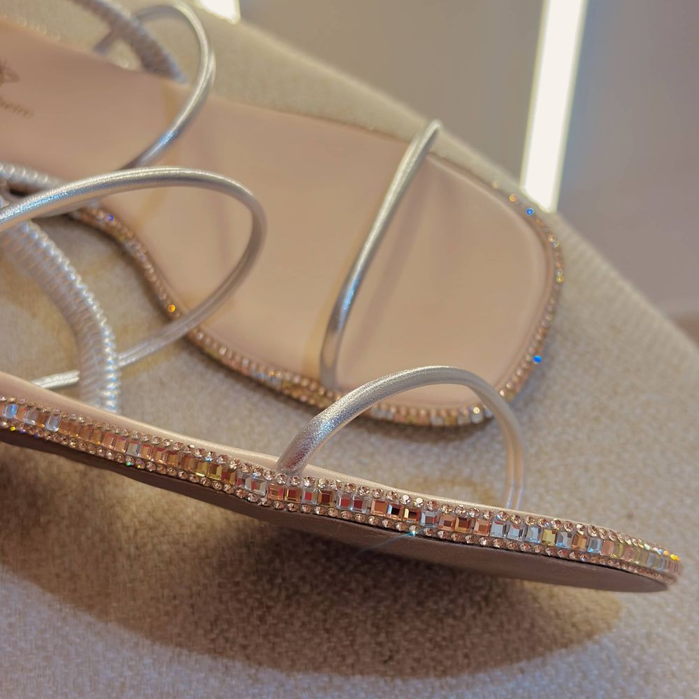 Sandalia Helena Prata