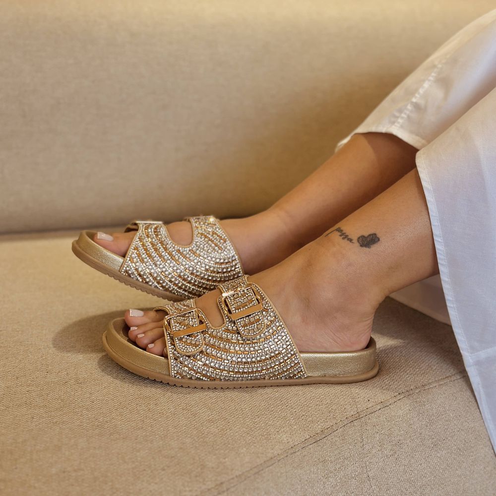 Papete Rúbia Dourado - Loja Gabriela Ribeiro