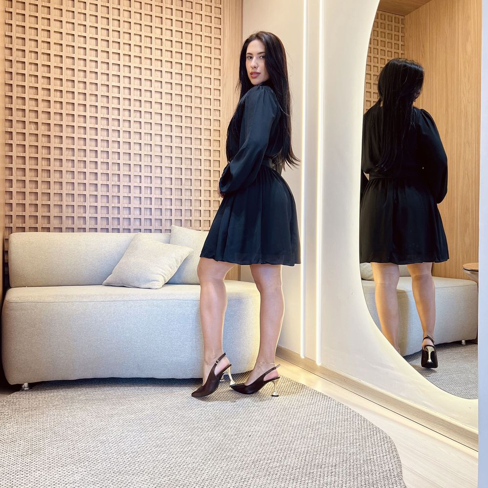 Vestido Irene Preto