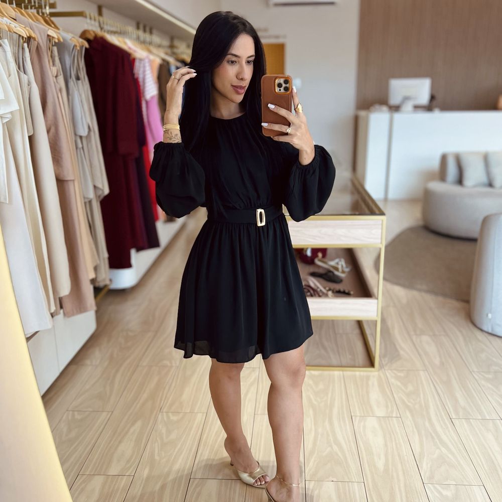 Vestido Irene Preto
