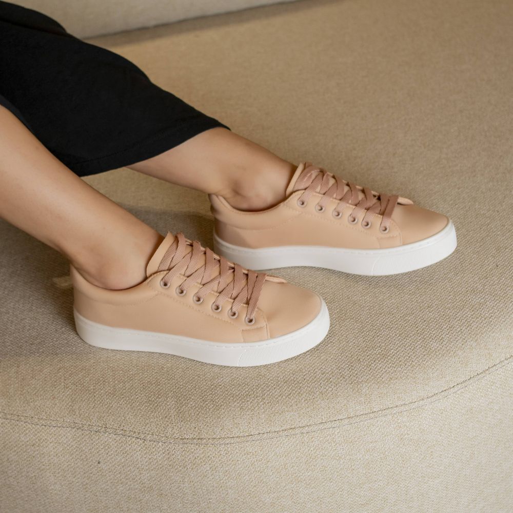 Tênis Casual Feminino Fran + Brinde Nude - Loja Gabriela Ribeiro