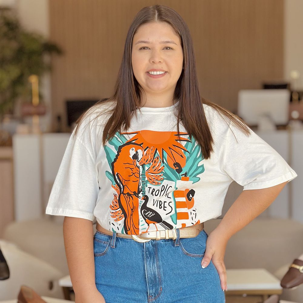 T-shirt Ana Arara - Loja Gabriela Ribeiro