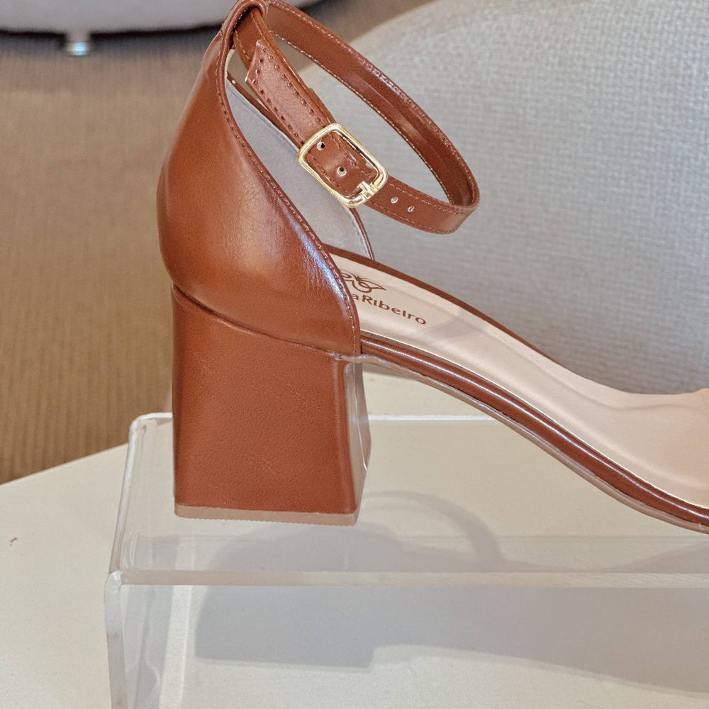 Sandália Leide Caramelo