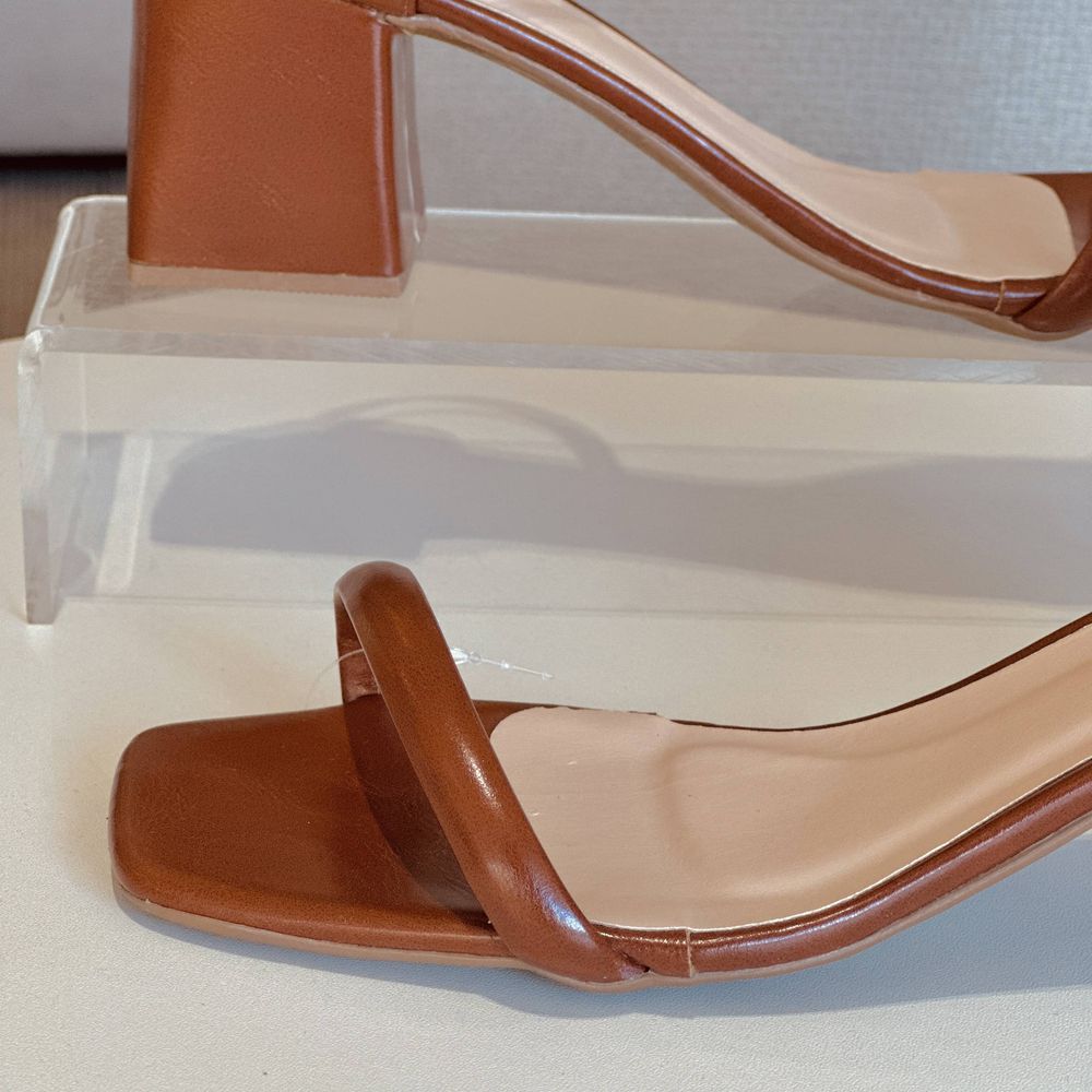 Sandália Leide Caramelo