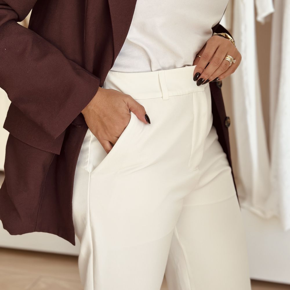 Calça Letícia Branco
