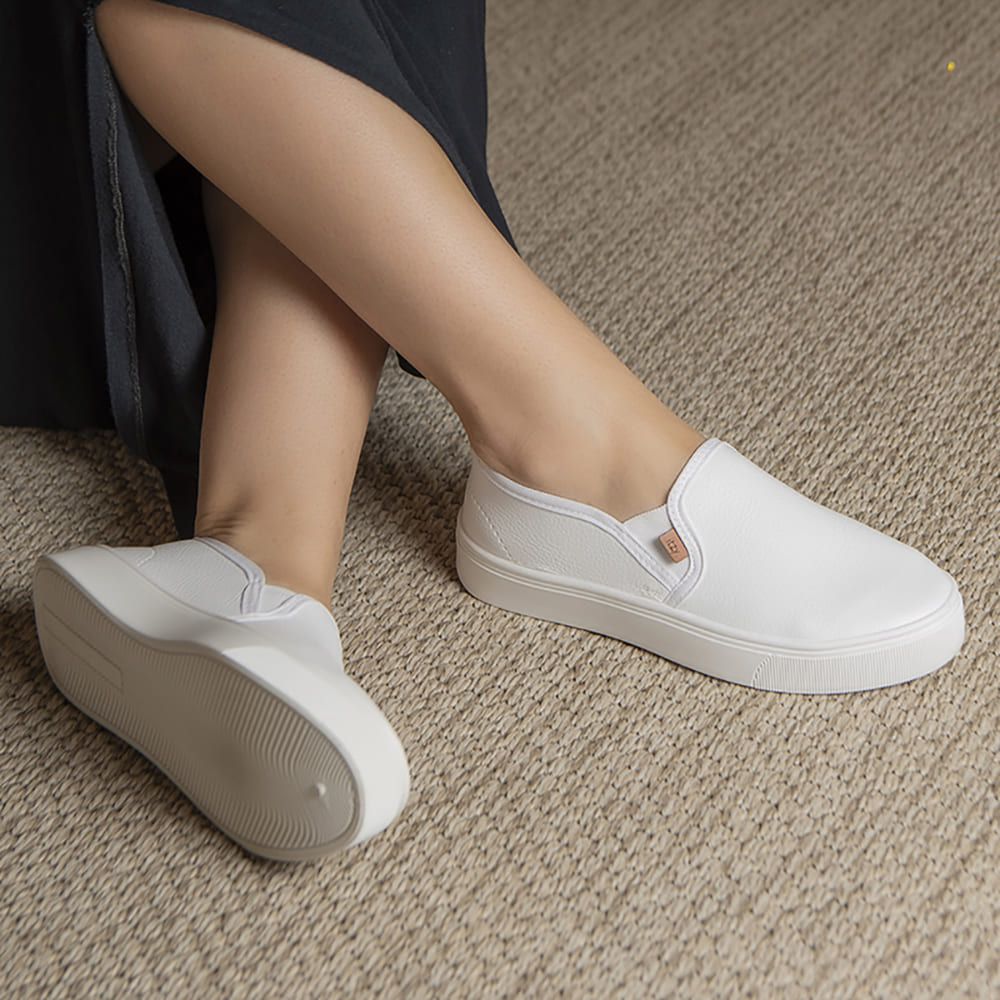 Tênis Slip On Tamires Branco