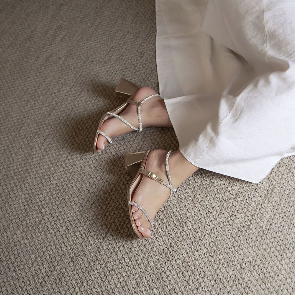 Sandália Carina Ouro