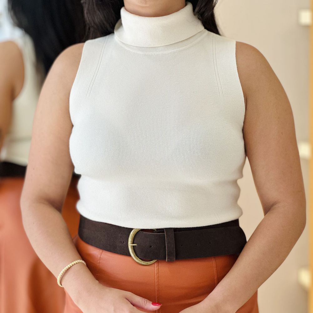 Blusa Iris Off White - Loja Gabriela Ribeiro