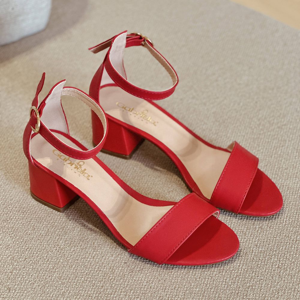 Sandália Paola Vermelho