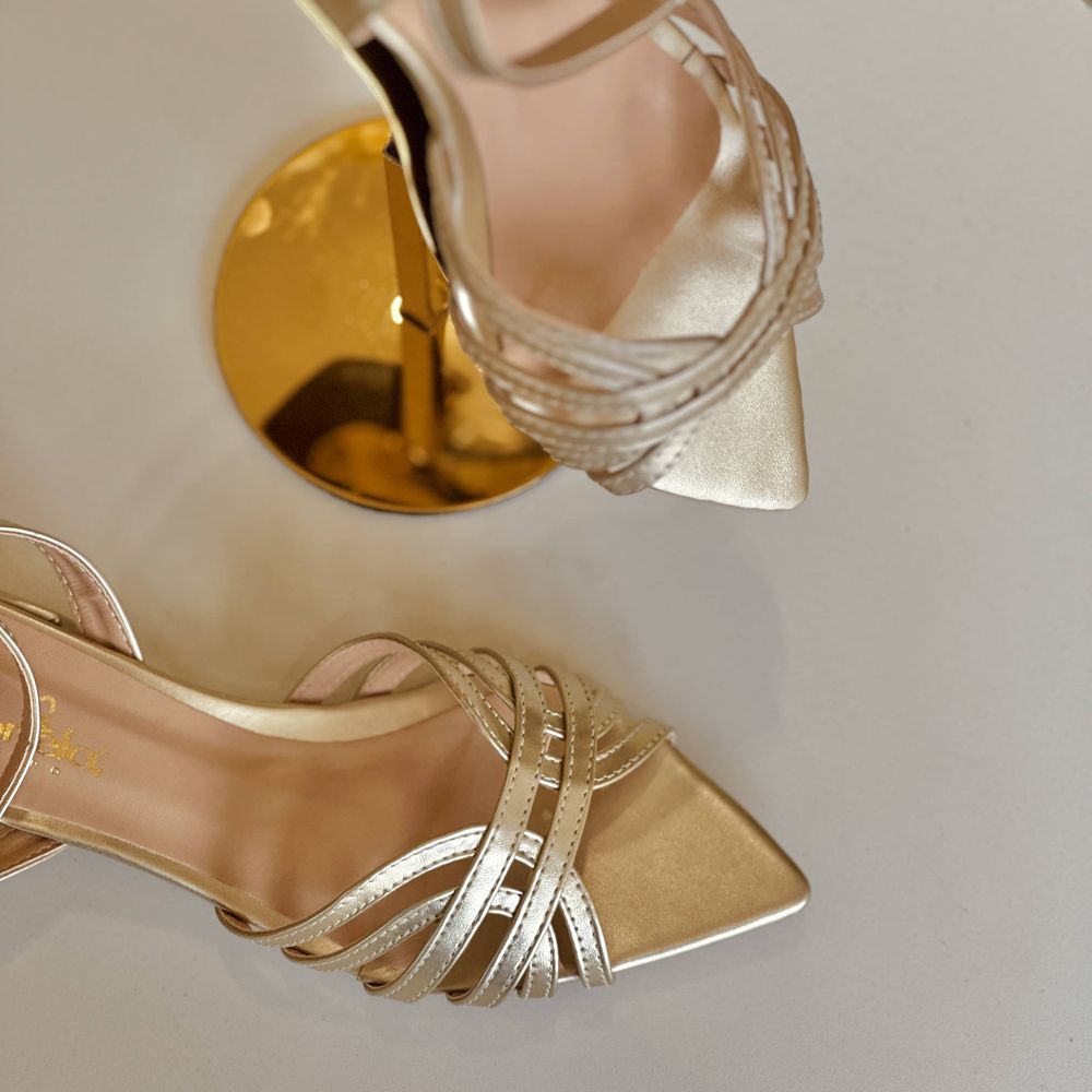 Sandalia Ana Paula Ouro