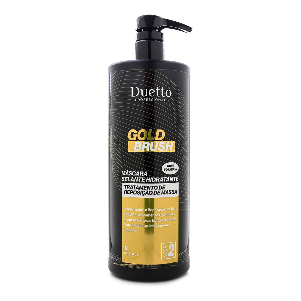 Kit Gold Brush Duetto Professional