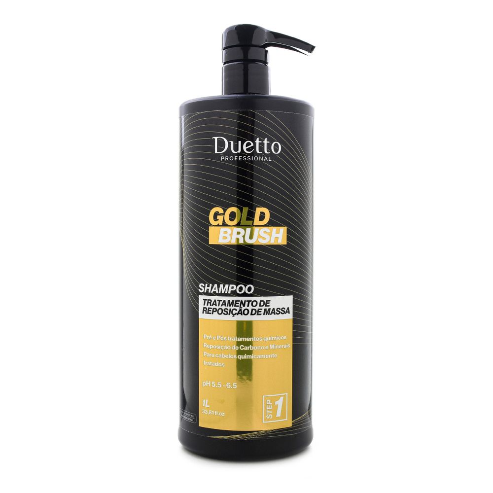 Kit Gold Brush Duetto Professional