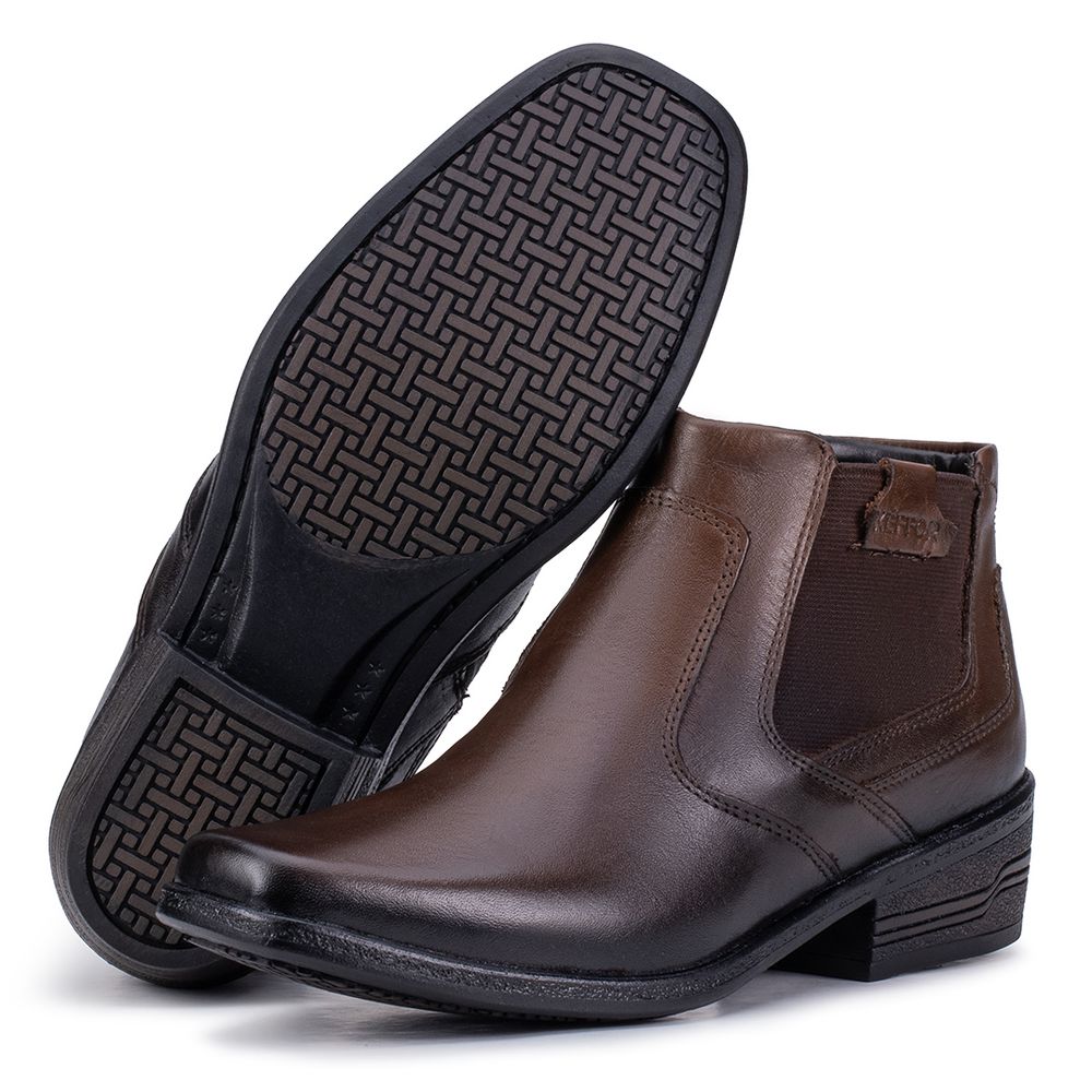 Bota Social Arizona Country Masculina Couro Legíti... - KÉFFOR Calçados
