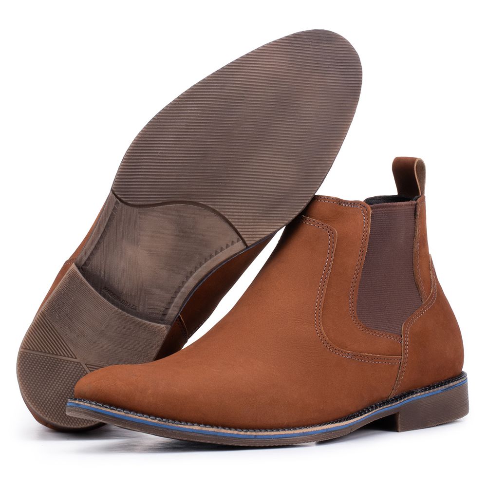 Bota social Paris em Couro Kéffor - 16940-7988M - KÉFFOR Calçados