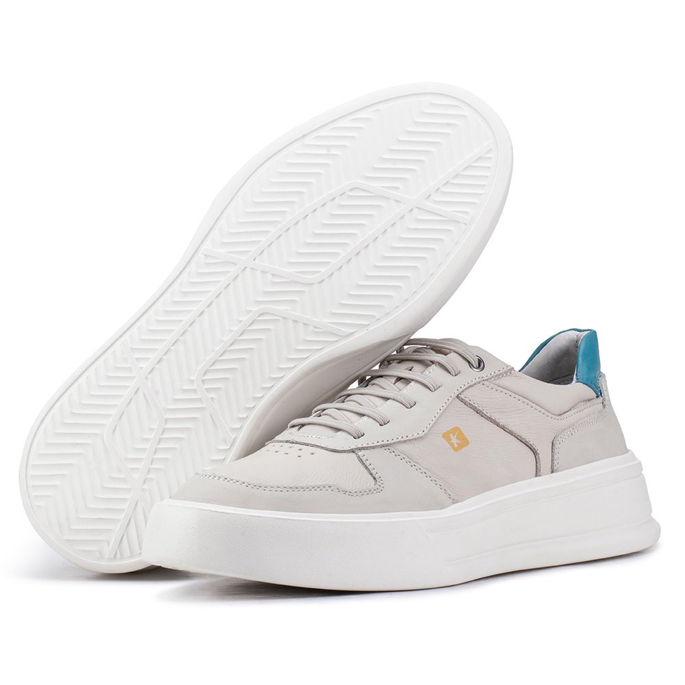 Tênis Casual Mistral 610 De Couro - 13610-8018M - KÉFFOR Calçados