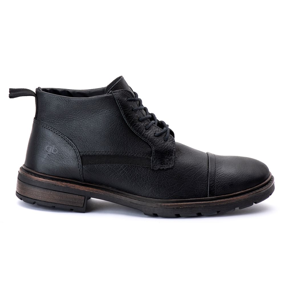 Bota Masculina Montreal Preto - Quebec