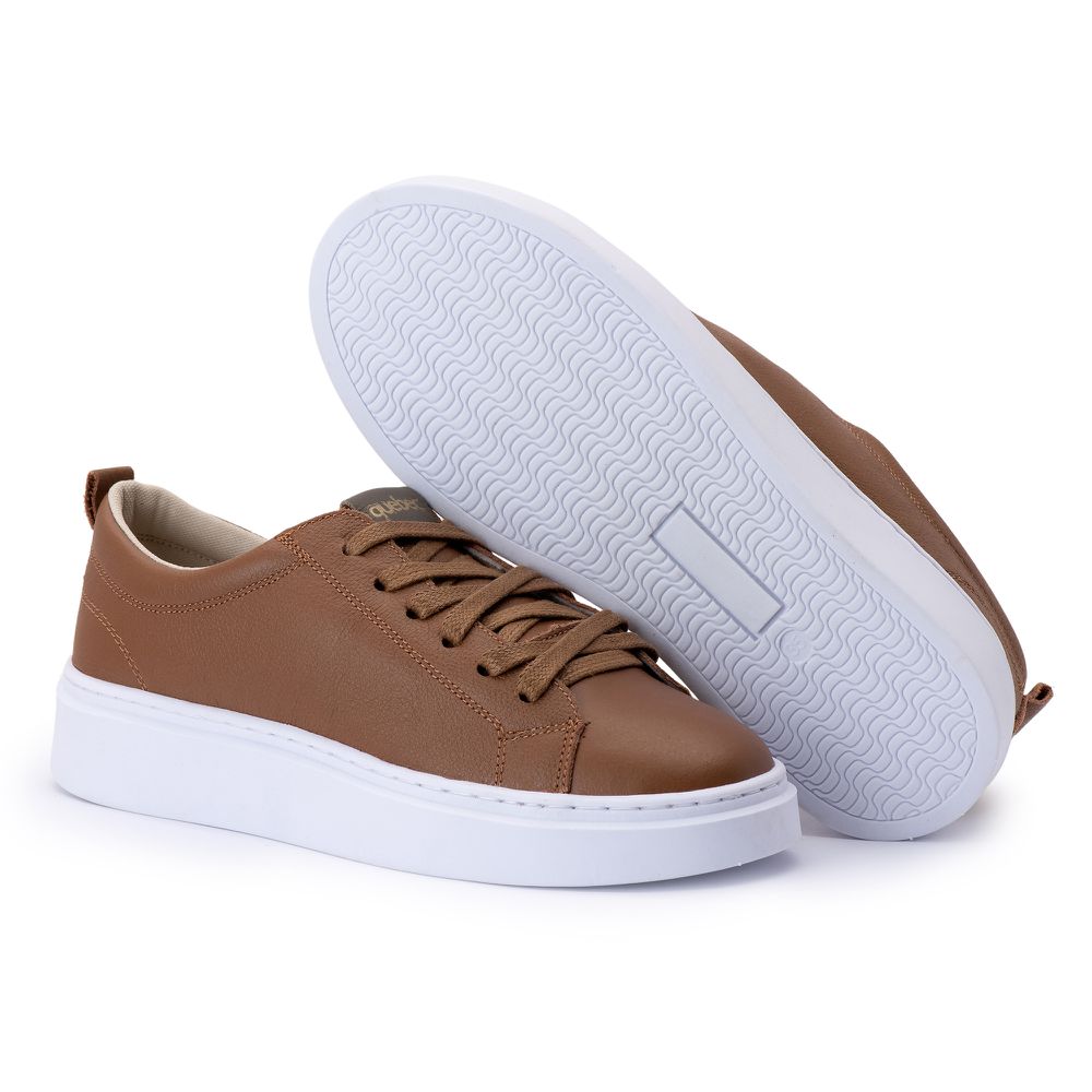 Tênis Casual Feminino Joliette Camel