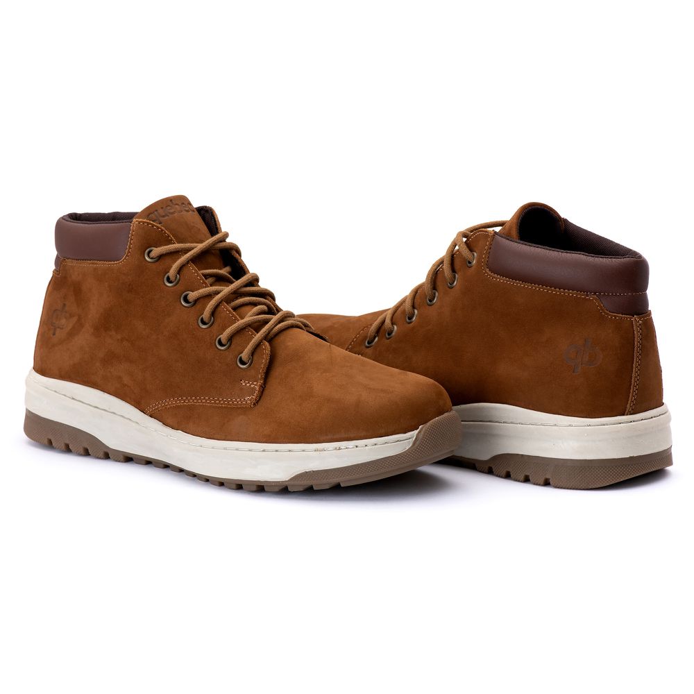 Bota Quebec Ranger Camel em Couro