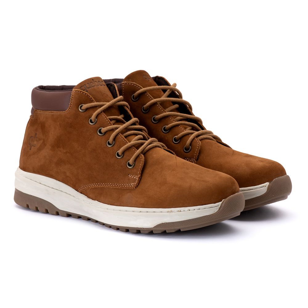 Bota Quebec Ranger Camel em Couro
