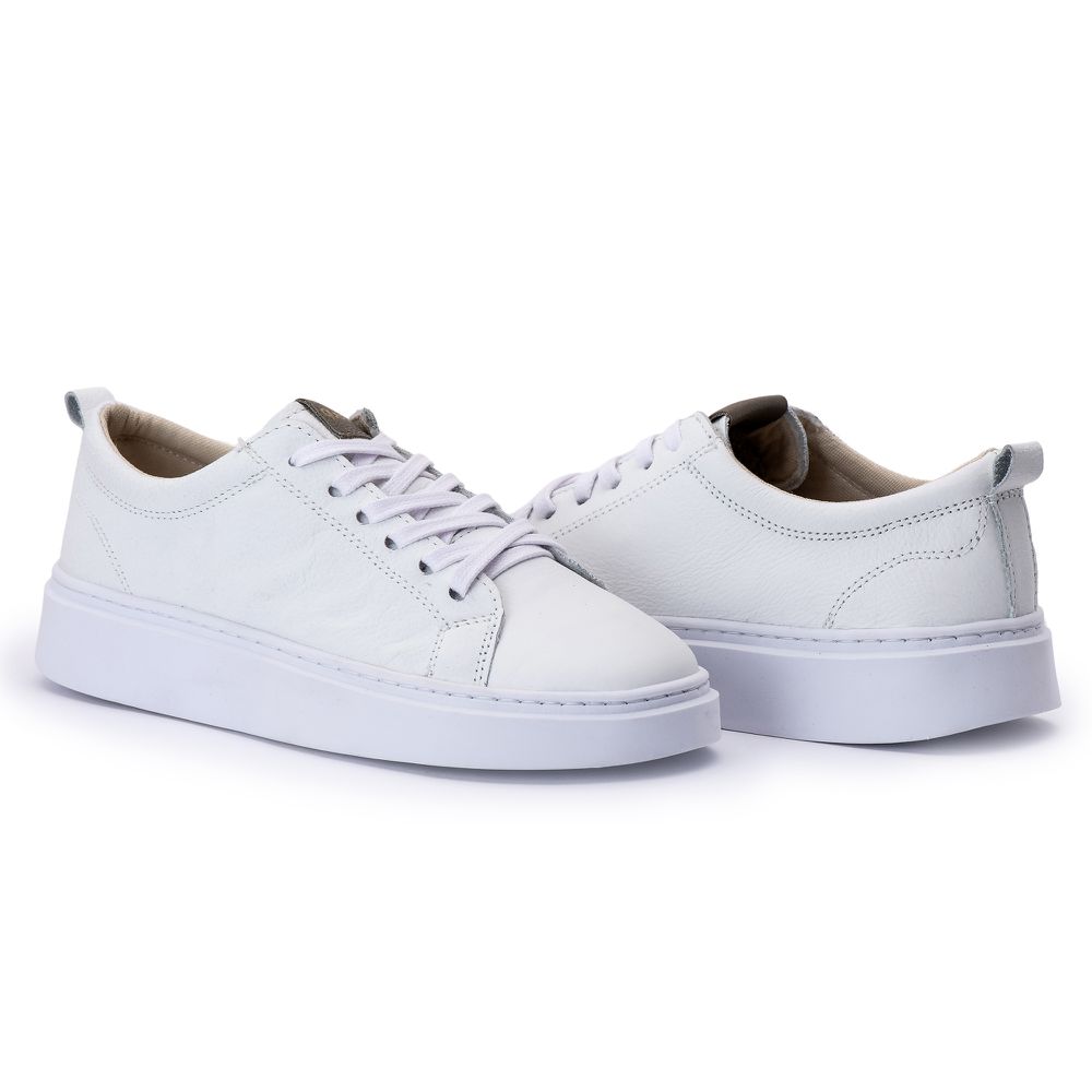 Tênis Casual Feminino Joliette White 