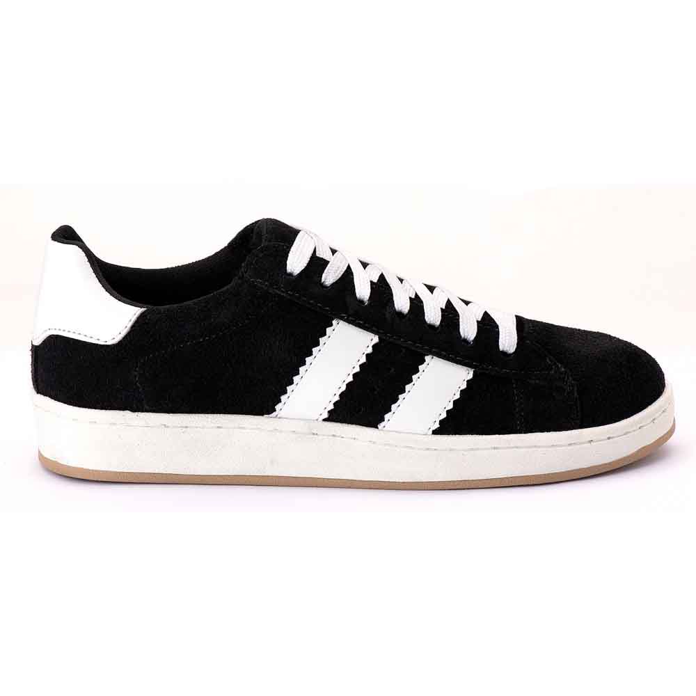 Tênis Casual Feminino Memphis Preto - Quebec