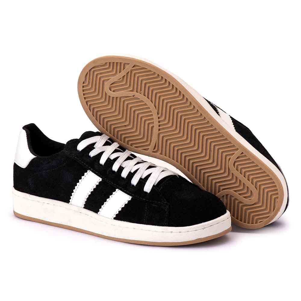 Tênis Casual Feminino Memphis Preto