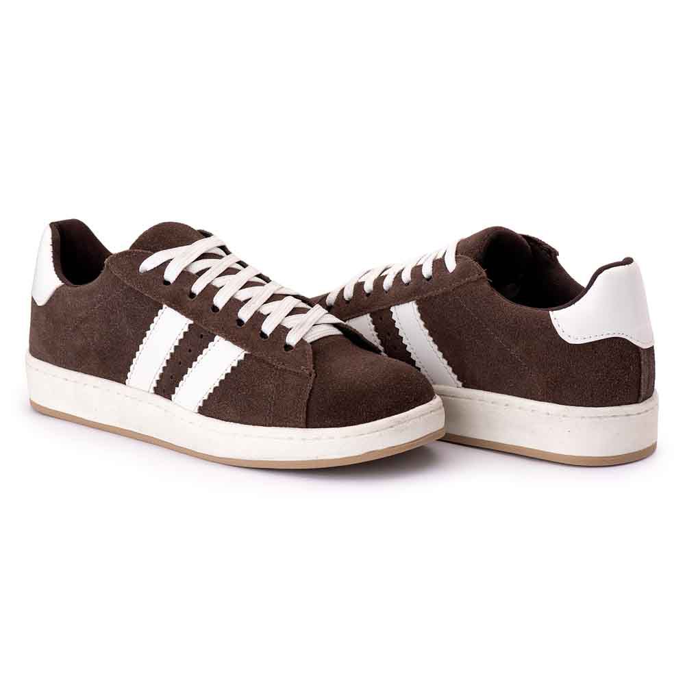 Tênis Casual Feminino Memphis Marrom