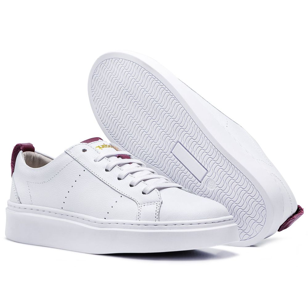 Tênis Casual Feminino Nicolet White