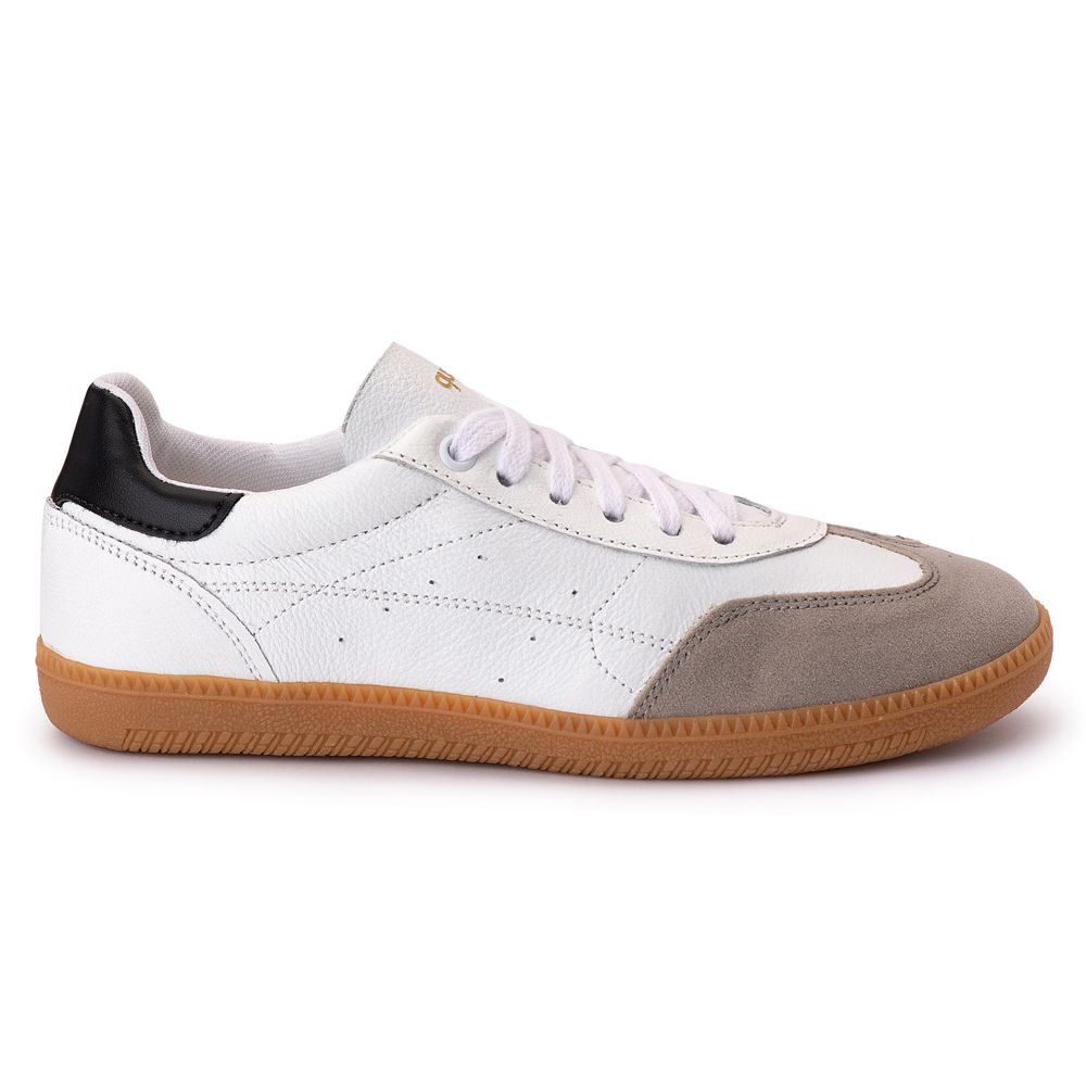 Tênis Casual Feminino Virginia Branco - Quebec