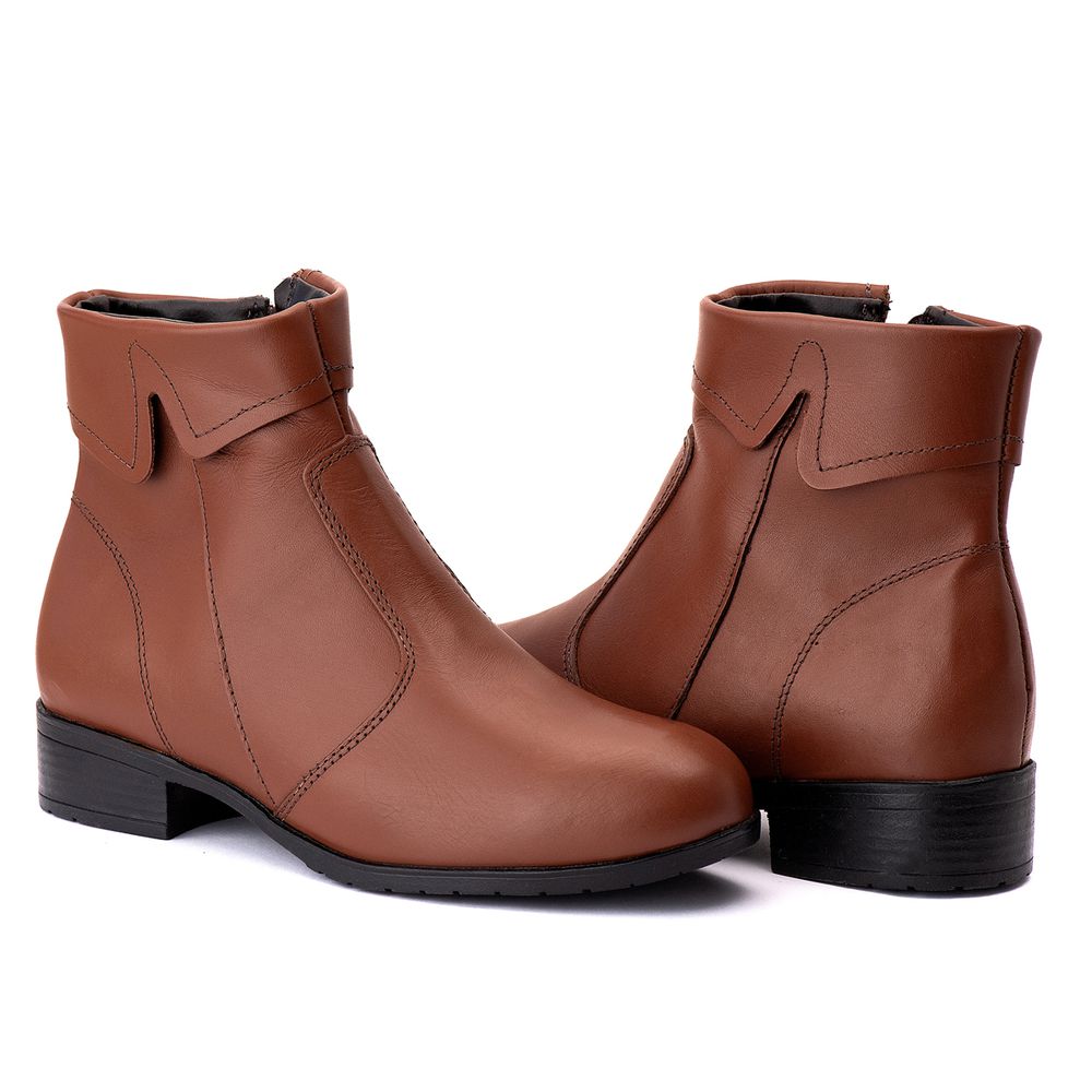 Bota Feminina Alma Quebec Pinhão