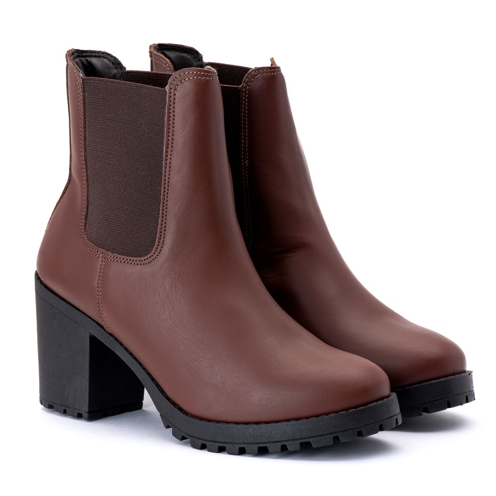 Bota Feminina Quebec Aurora Pinhão 