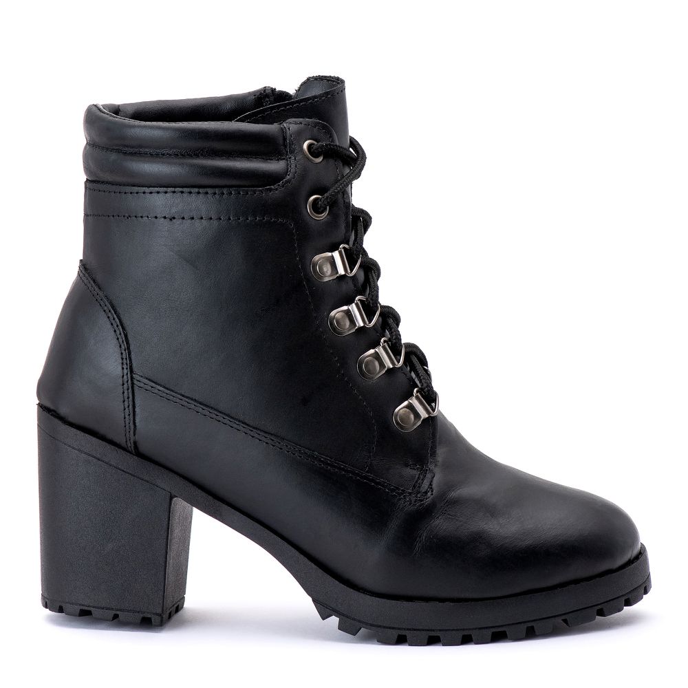 Bota Feminina Quebec Greta Black - Quebec