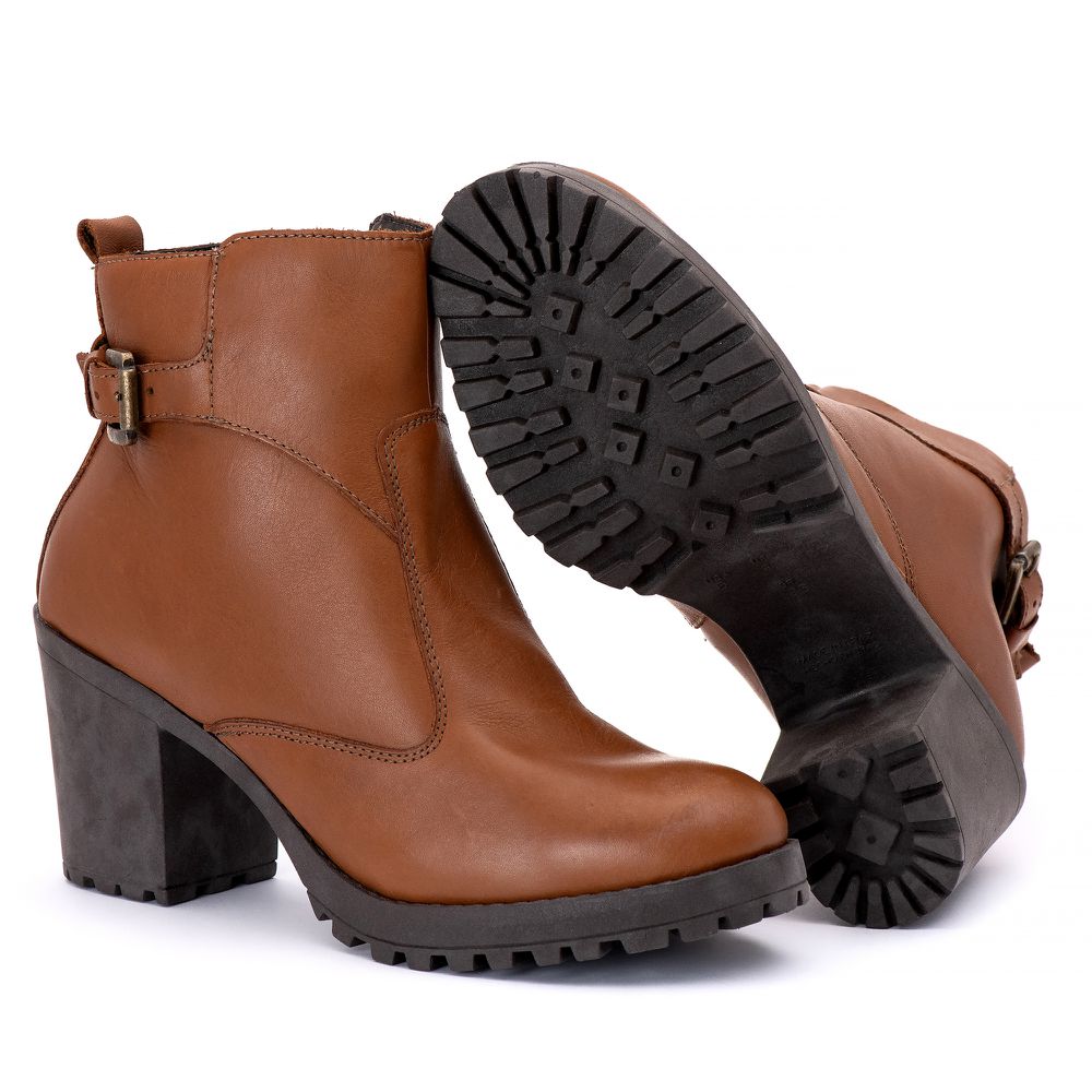 Bota Feminina Quebec Houston Camel