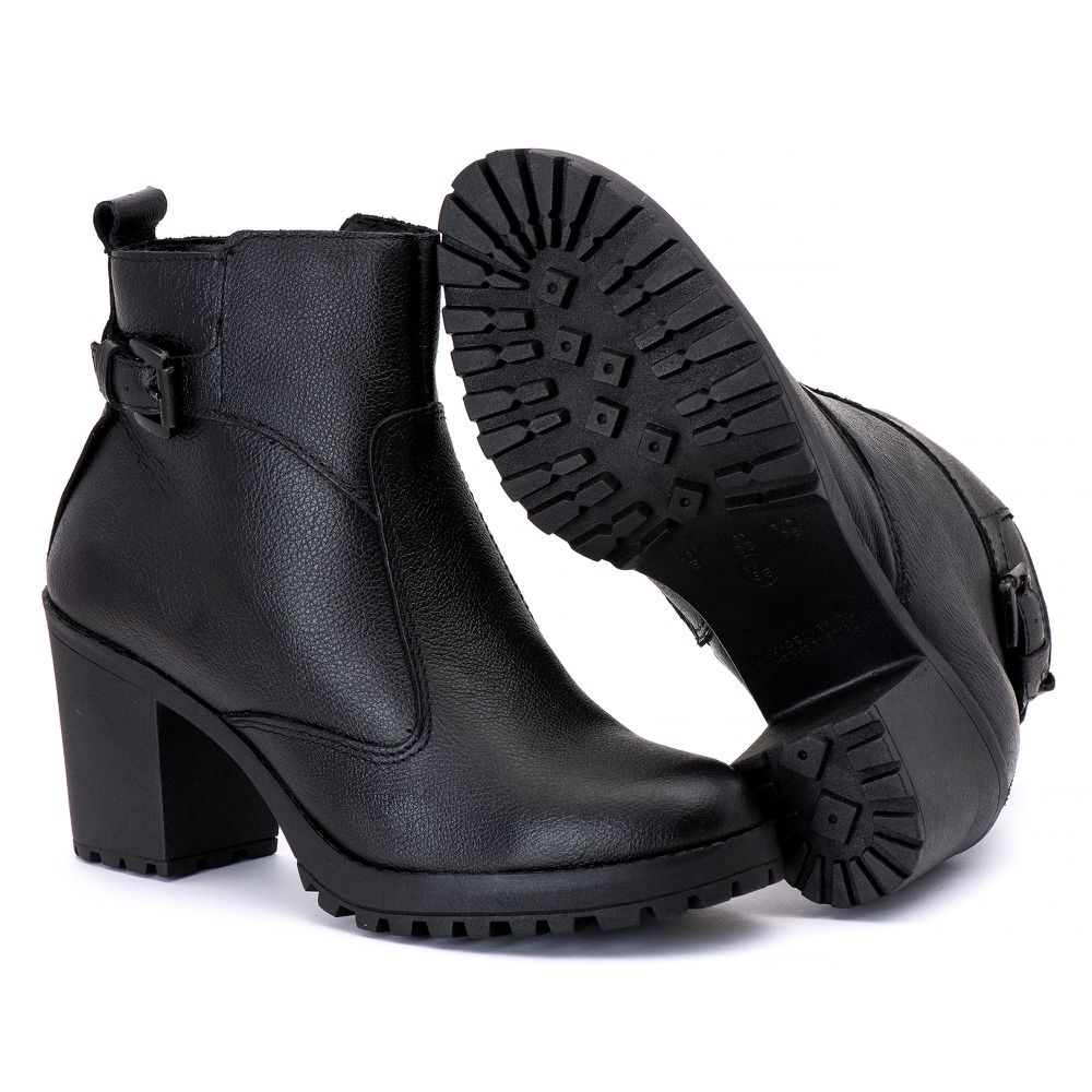 Bota Feminina Quebec Houston Black