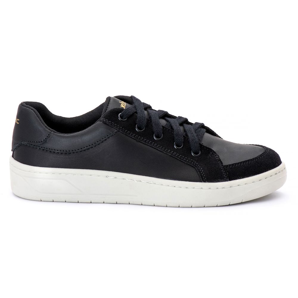 Tênis Casual Feminino Astrid Preto - Quebec