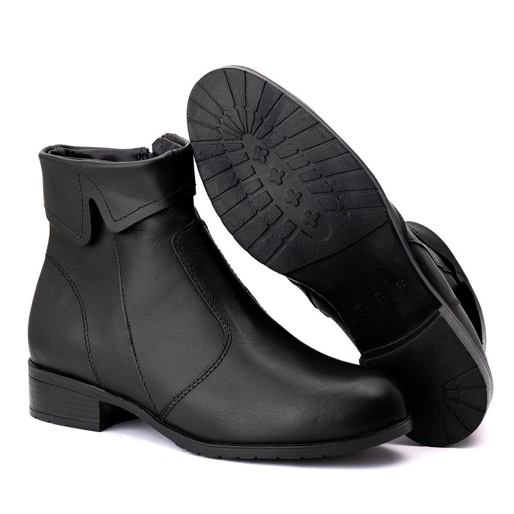 Bota Feminina Alma Quebec Black