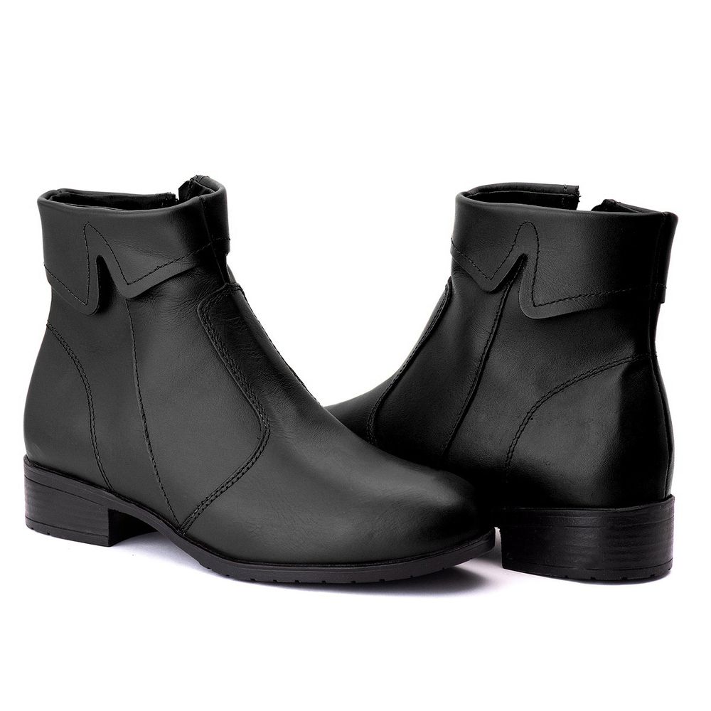 Bota Feminina Alma Quebec Black