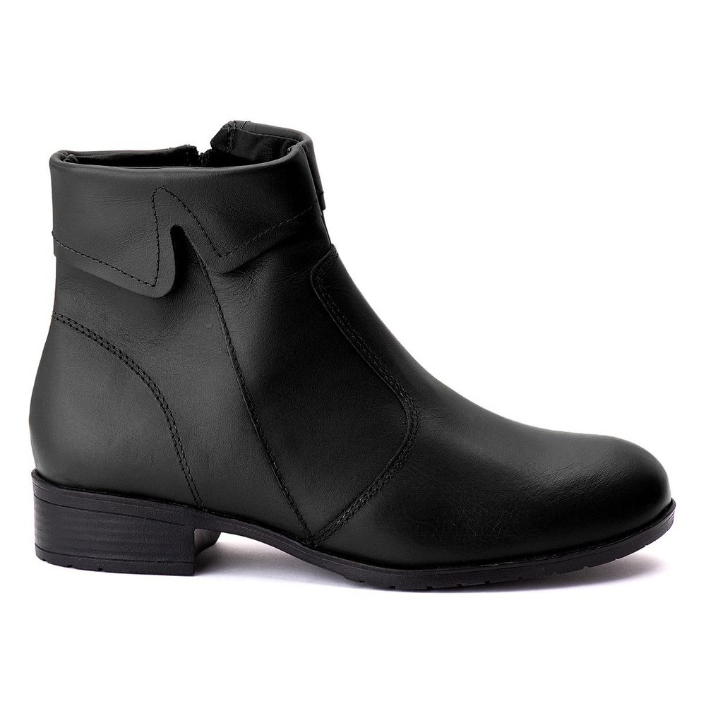 Bota Feminina Alma Quebec Black - Quebec