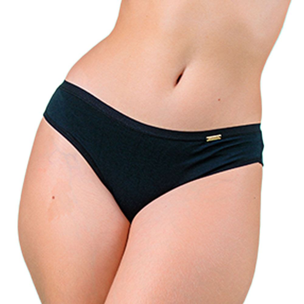 CALCINHA FIO DENTAL CONFORT PRETO