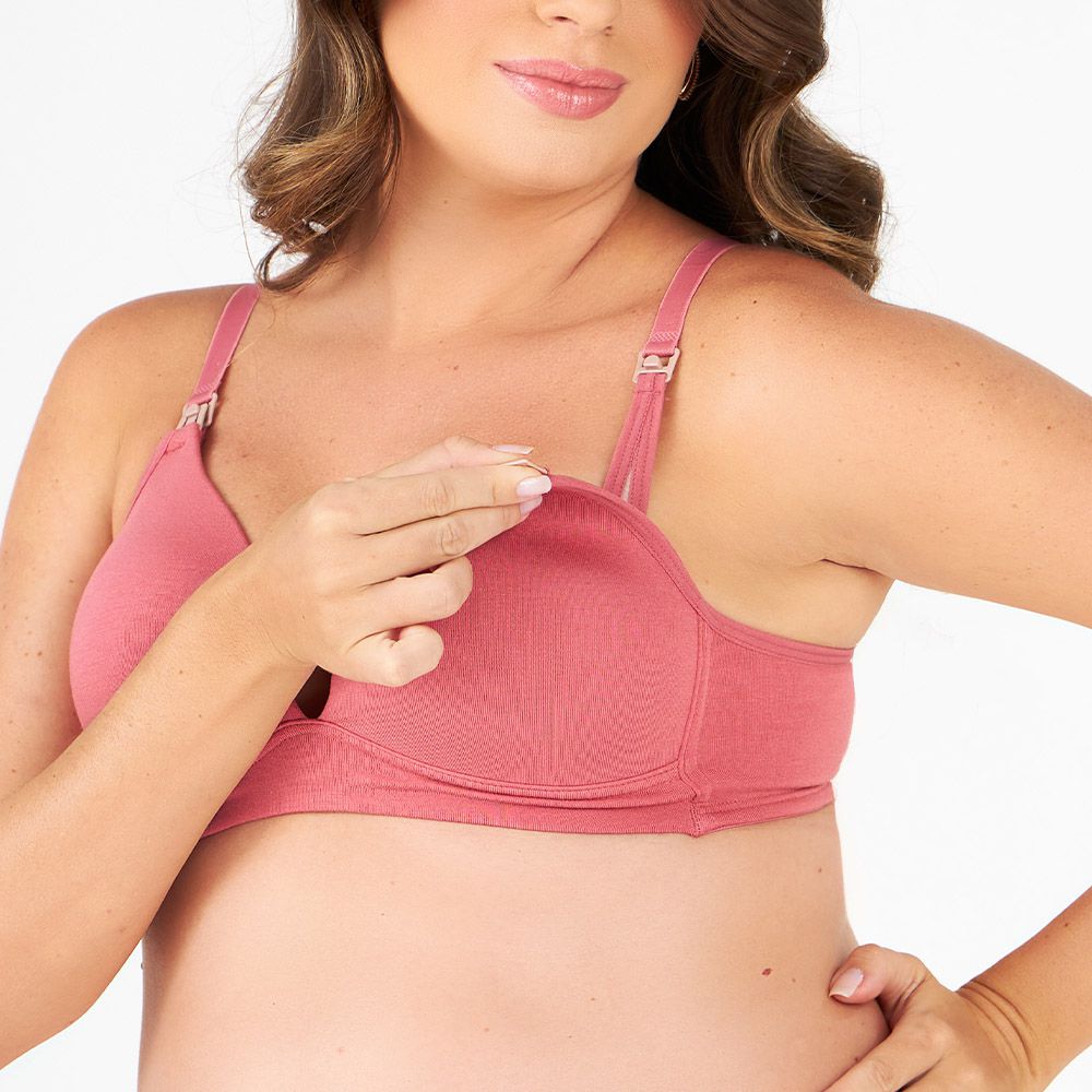 SUTIA AMAMENTAÇÃO COM BOJO ROSE