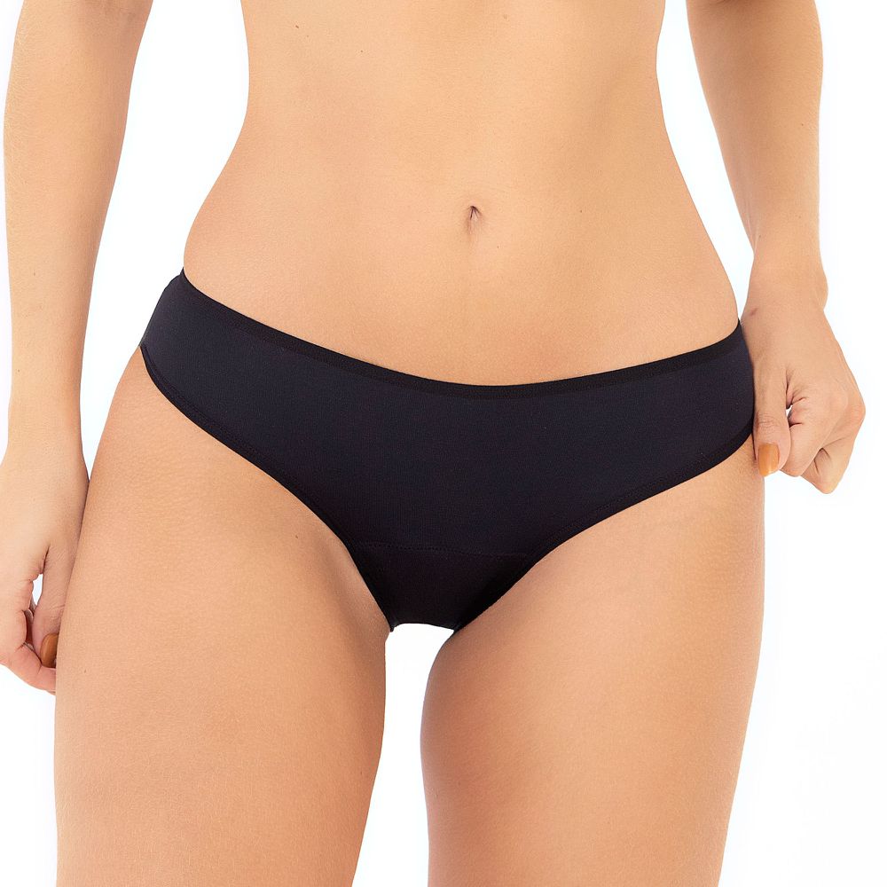 CALCINHA ABSORVENTE CICLO-BIQUINI PRETO
