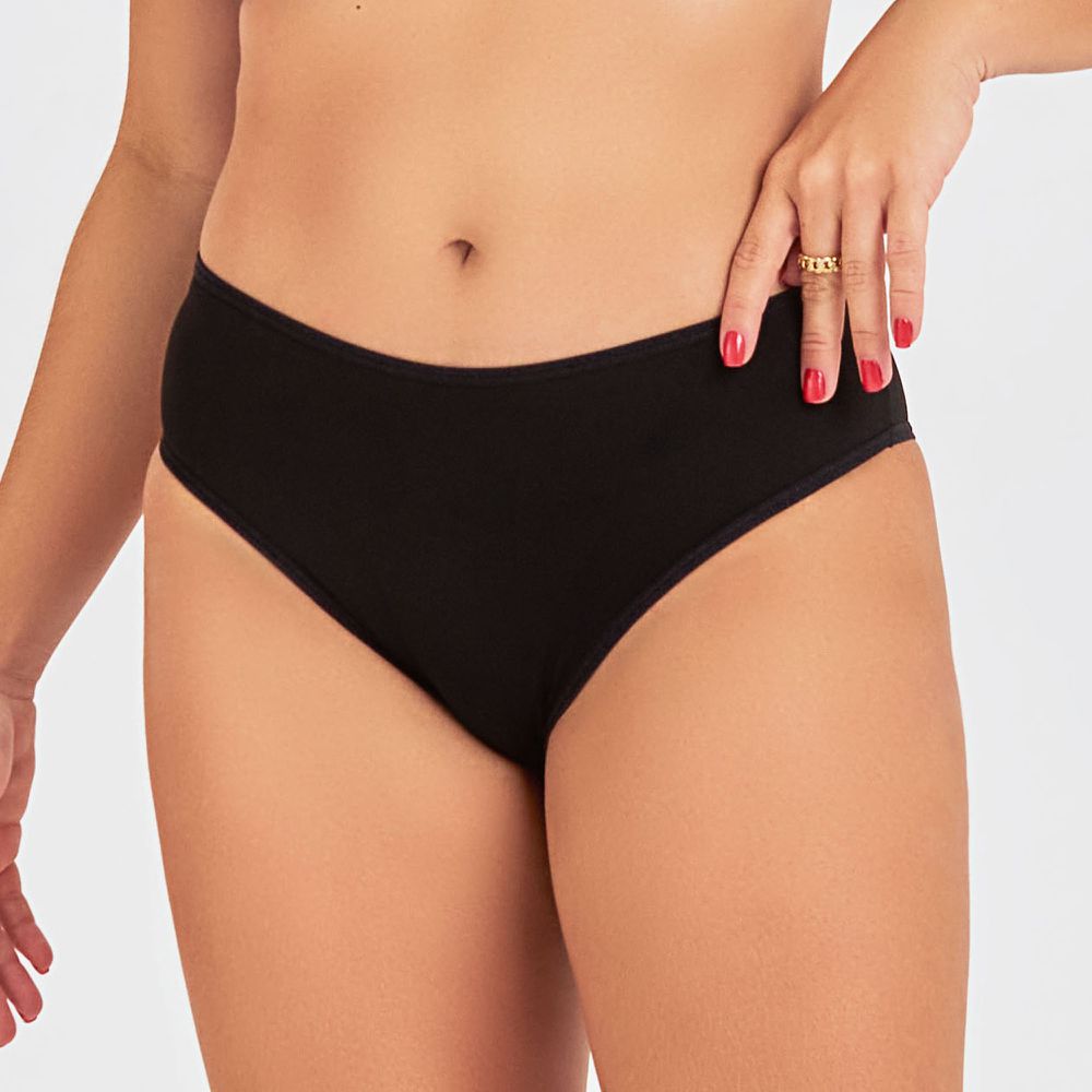 Calcinha Basica Preto