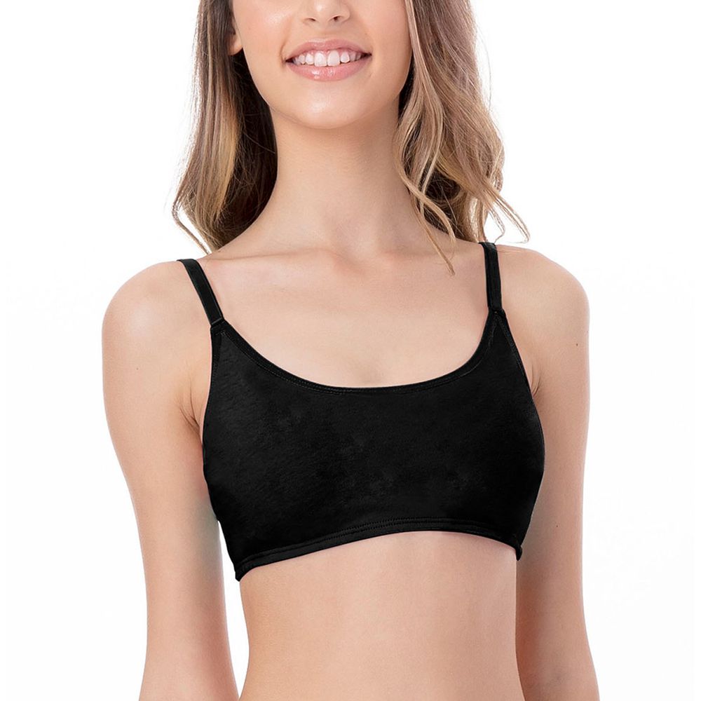 SUTIA TOP COM BOJO REMOVIVEL (LISO) PRETO